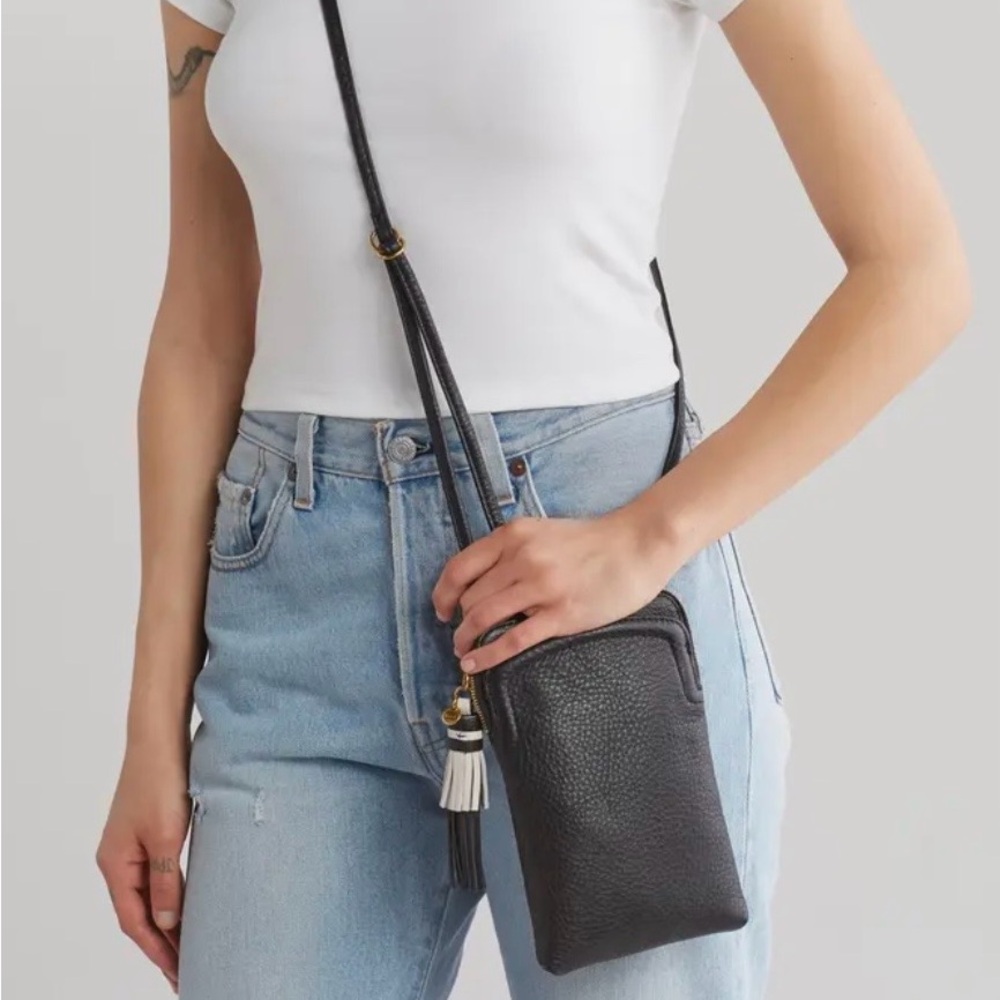 HOBO Nila Leather Phone Crossbody Bag
